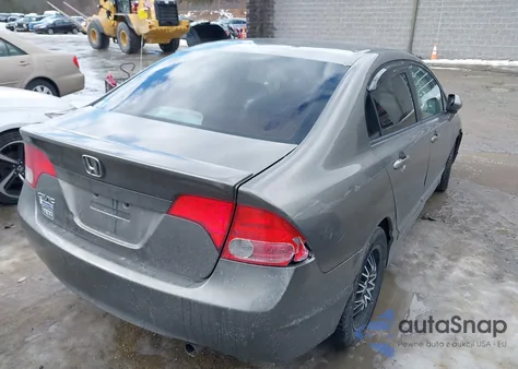 2008 Honda Civic Ex z USA, uszkodzony, nr VIN 1HGFA16838L075054